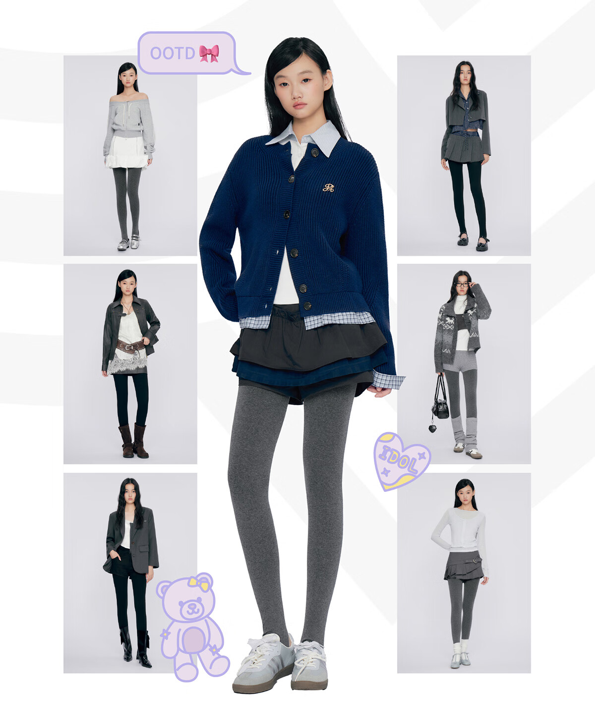 Mianzhu House [Light Warm Underwear] Women's High-Waist Fleece-Lined Thickened Tights Leggings Autumn Winter 2025 New Slimming Pantyhose 8