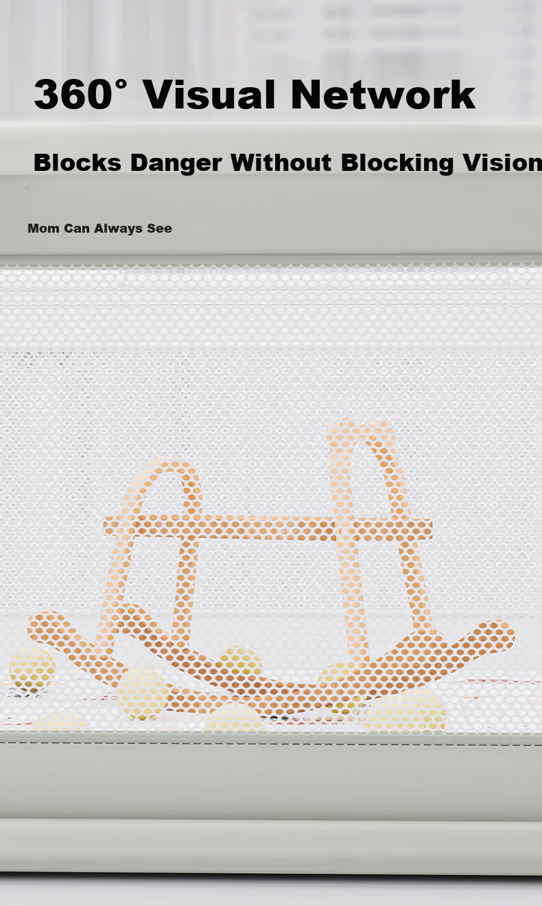Beiboshi Babybox Antibacterial Baby Playpen, Crawling Mat, Fence, Baby Play Mat, Floor Fence 10