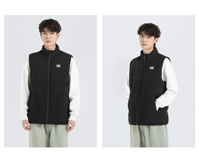 Warrior Men's Winter Thickened Warm Cotton Jacket Hooded Puffer Coat Outdoor Sports Cotton Coat 11