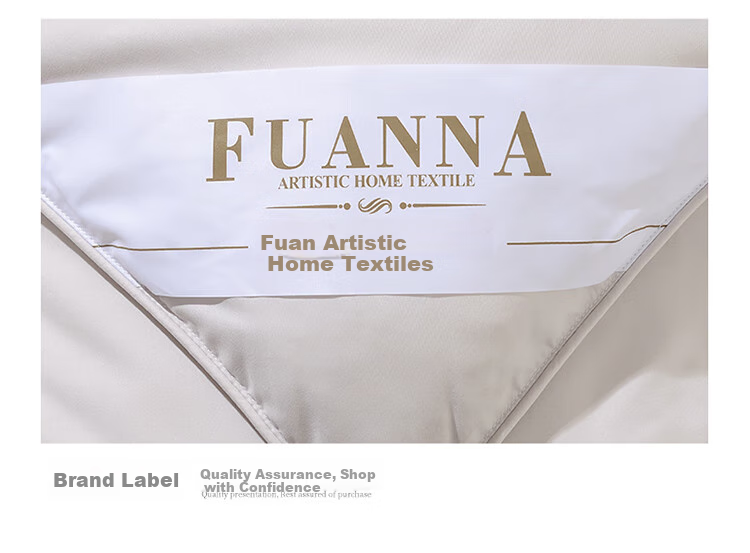 FUANNA down Comforter, 50% White Goose Down, Winter Double Thick Duvet Insert, 1400g Filling, 203×229cm Starry Sky 16