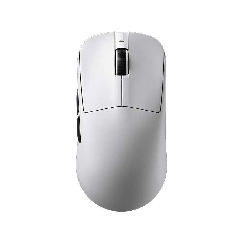 AUSDOM G03 Air Wireless Mouse, Lightweight Gaming Mouse with Star Flashing, 1K Original Sensor, 3395 Engine, Wired/wireless Dual-Mode, Specially Designed for Medium to Large Hands, Symmetrical White