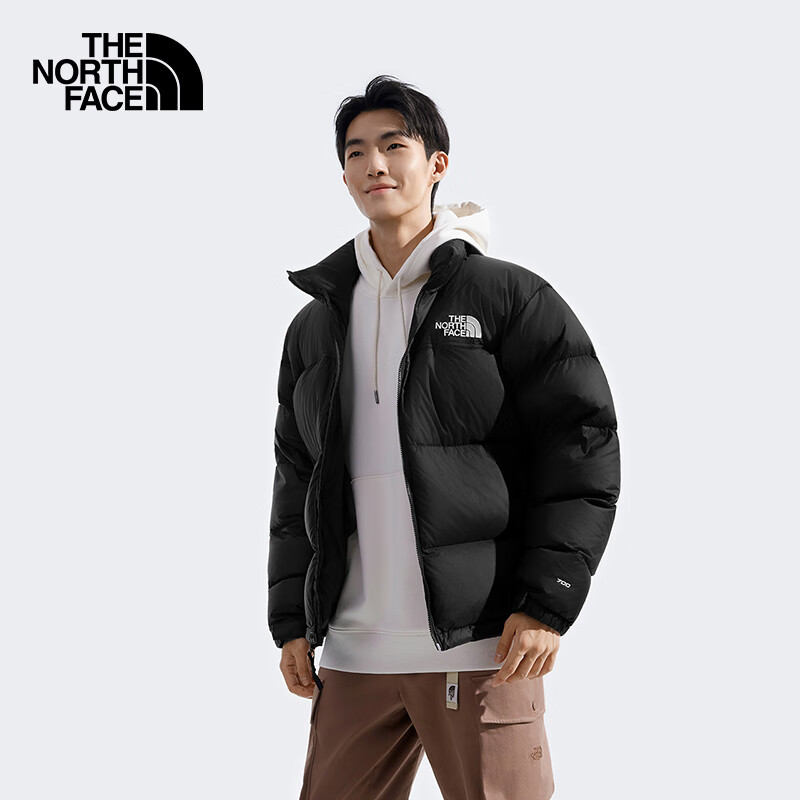 The North Face 96 Nuptse Classic High Loft Goose Down Jacket ICON Streetwear US Size S Black