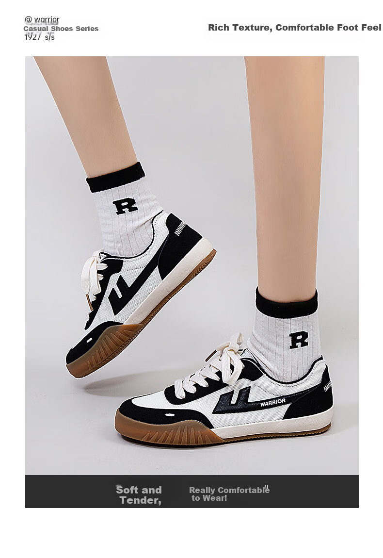 Huili Official Women's Sneakers, New Summer 2026 Women's Shoes, Classic Versatile Couple Shoes, Beige-Gray And Dark Blue, Size 35 10