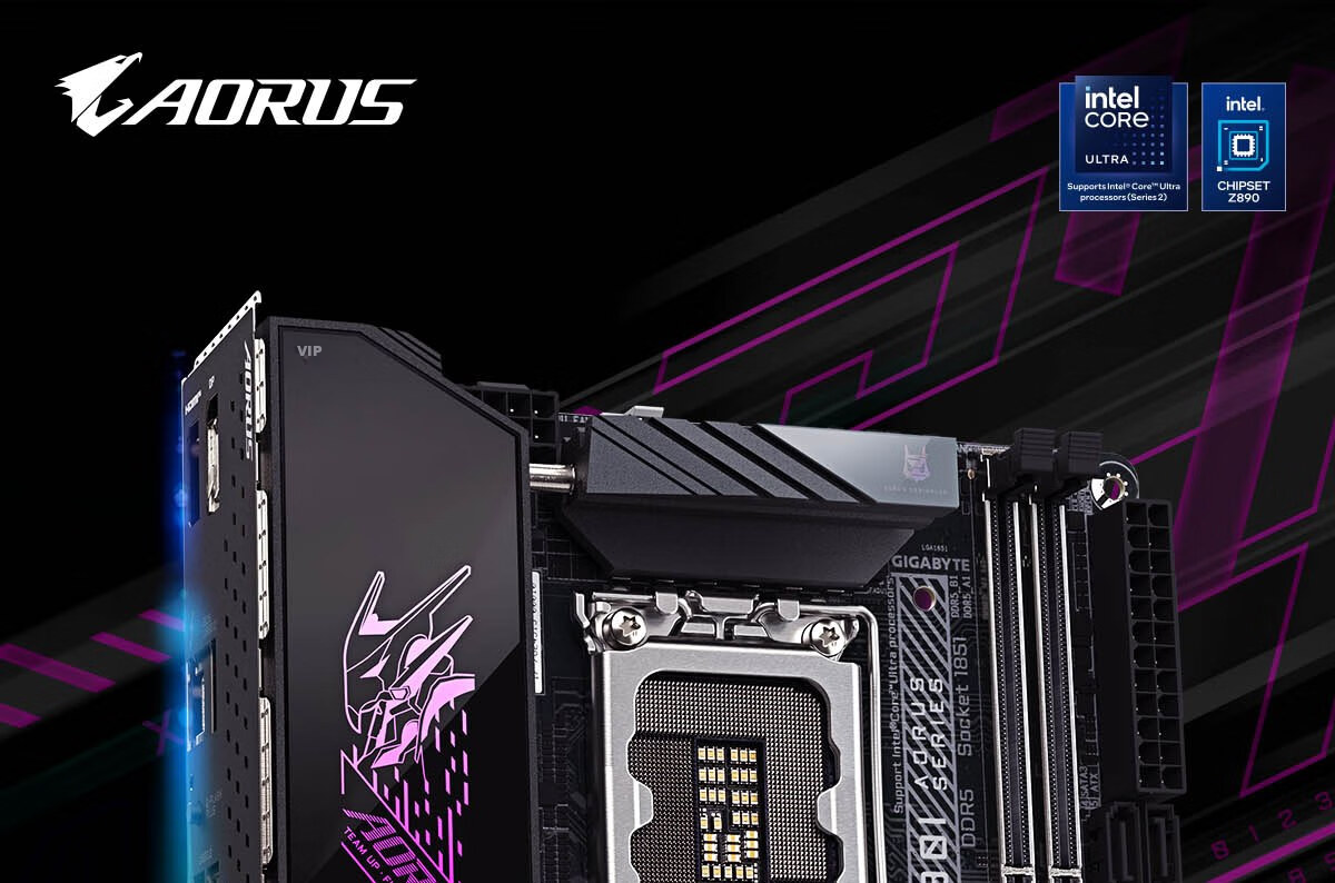 GIGABYTE Ultra-Durable Z890 UD DDR5 Motherboard, Supports Intel CPU Ultra 265K 285K 270K PLUS LGA 1851 1