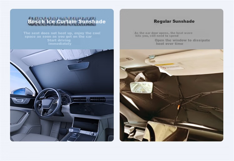 BASEUS Car Sunshade, Front Windshield Sun Protection, Heat Insulation, Windproof Glass Shade, Interior Sun Umbrella Blocker, 2026 New Model 14