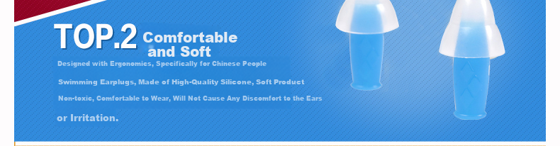 Arena Swimming Earplugs, Silicone Soft Comfortable Waterproof Sound-Conducting Non-Damaging to Eardrum for Swimming And Bathing, Suitable for Both Men And Wome 4
