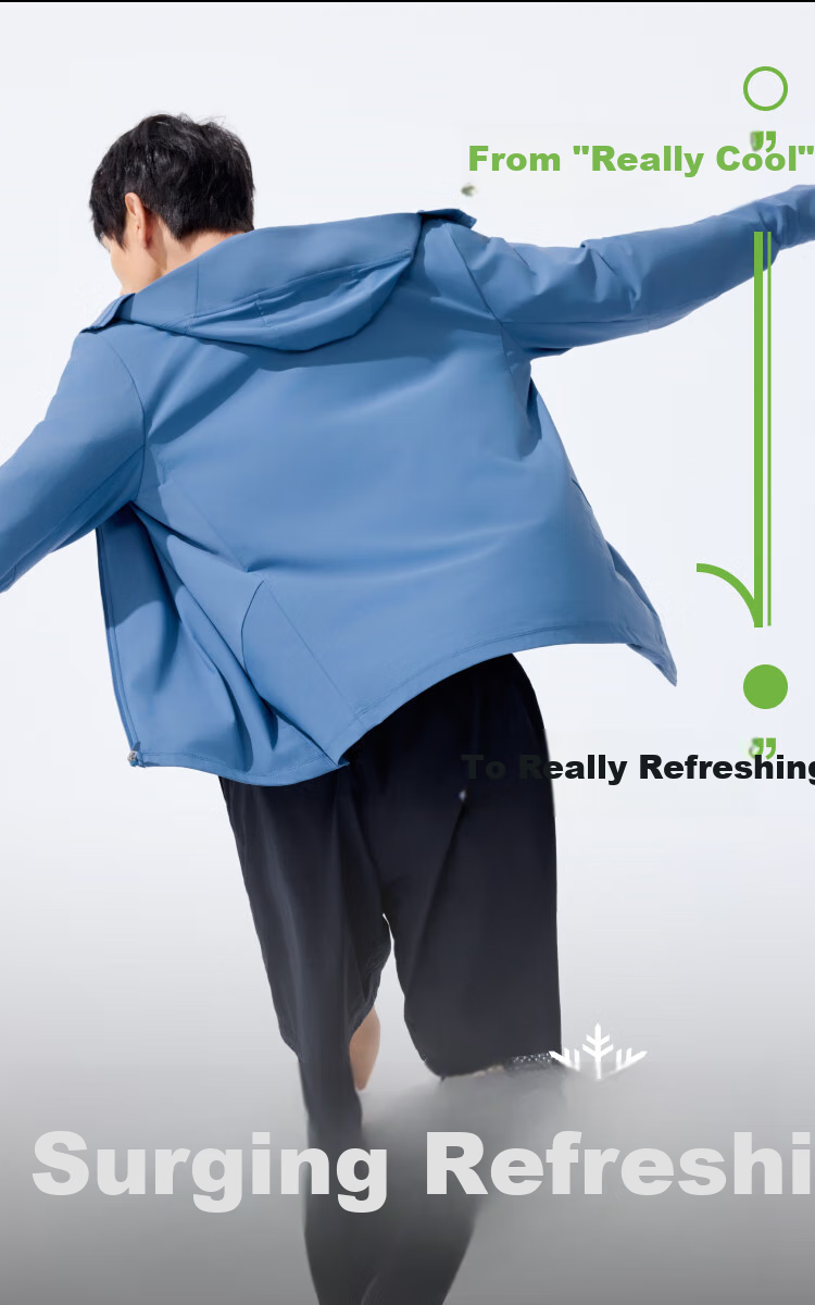 Beneunder Ice Silk Sun Protection Jacket Unisex UV Protection Cooling Breathable Outdoor AL026 [JD Exclusive] 3