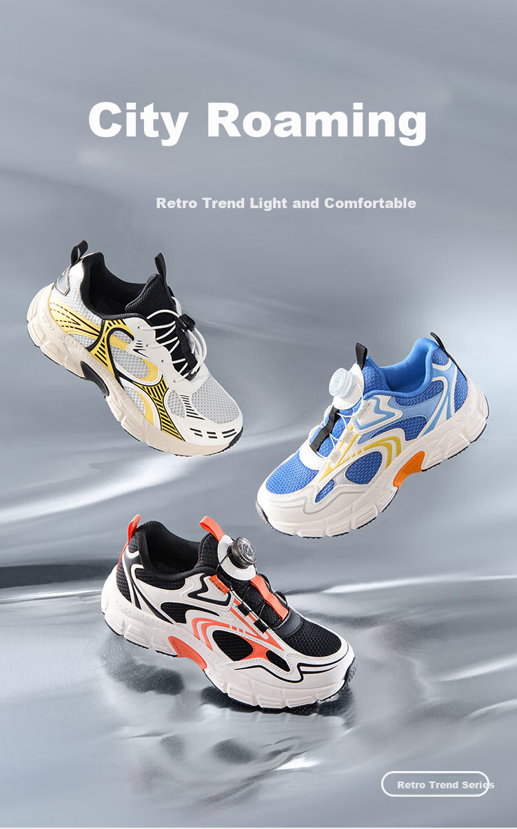 BALABALA Children's Sports Shoes for Boys And Girls, Non-Slip Breathable New Spring And Autumn Trendy Running Shoes 208325140207 1