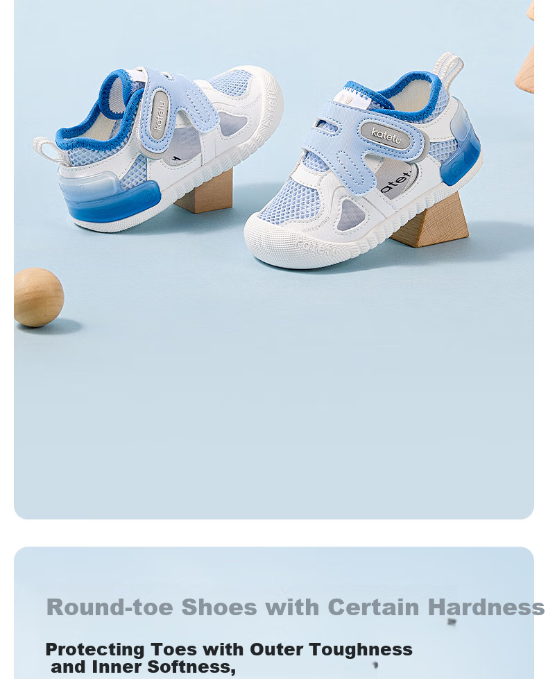Katetu Toddler Sandals, Baby Shoes for Ages 1-3, Infant And Child Shoes, Summer Children's Sandals, Little K Shield Functional Shoes, X4BEA28 6