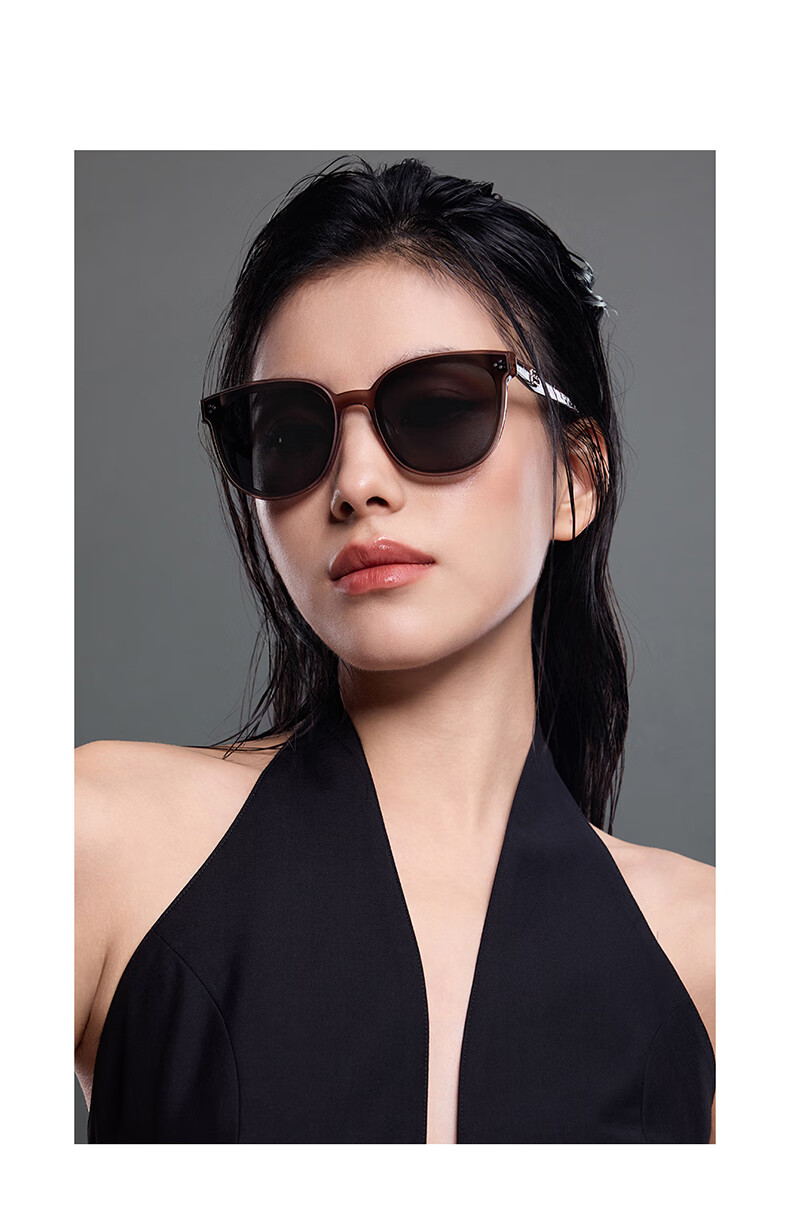 BOLONBOLON Eyewear 26 New Square-Round Large Frame Versatile UV Protection Sunglasses Unisex BL3252C10 1