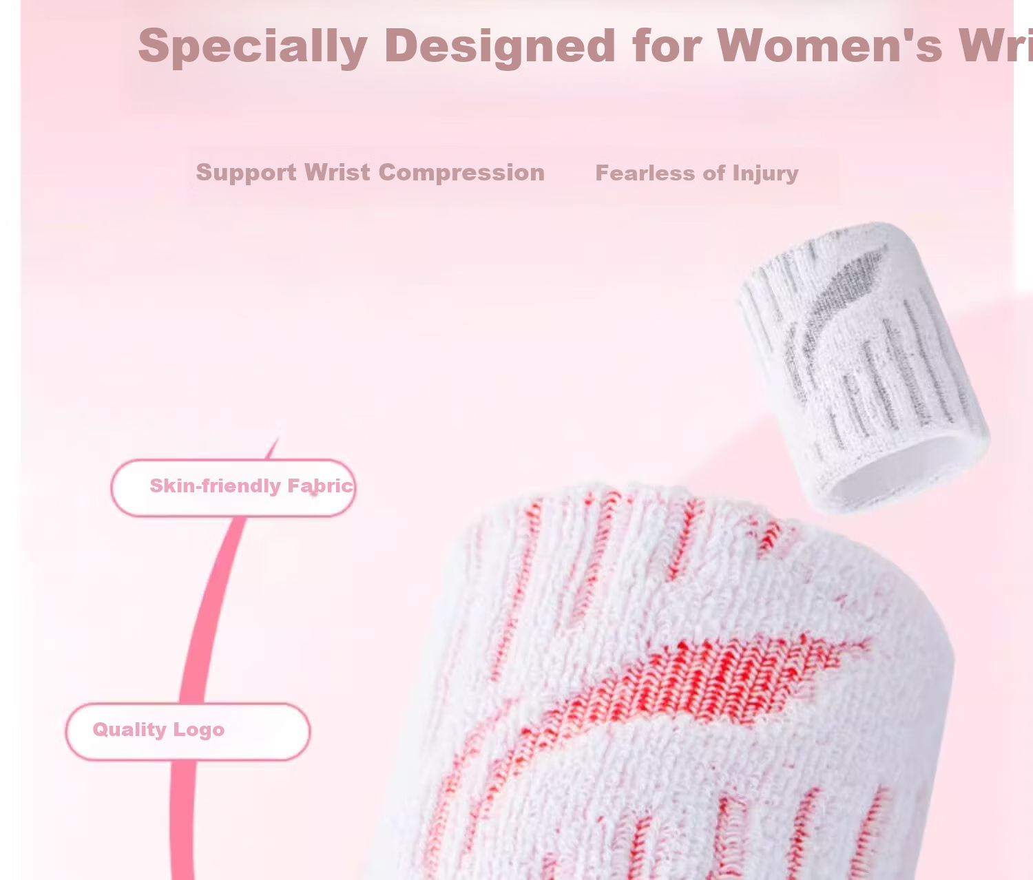 Li-Ning Wristband Sweat-Absorbing Thin Band for Women, Fitness Sports Running Sweat-Proof Wrist Guard for Men, Badminton Basketball Summer Use 3