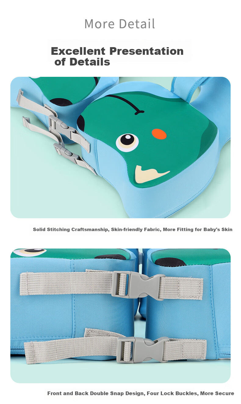 Swimbobo Baby Swim Ring, Children's Inflatable Armpit Ring, Swimming Equipment, Infant Bathing Aid, Water Play K7907P 9
