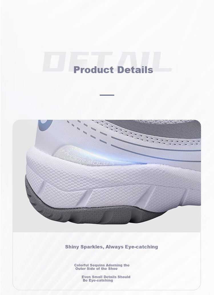KUMPOO Badminton Shoes, Xunfeng Lightweight Breathable Non-Slip Wear-Resistant Men's And Women's Fly-Knot Shoes KHR-D96, Glazed White, Size 36 10