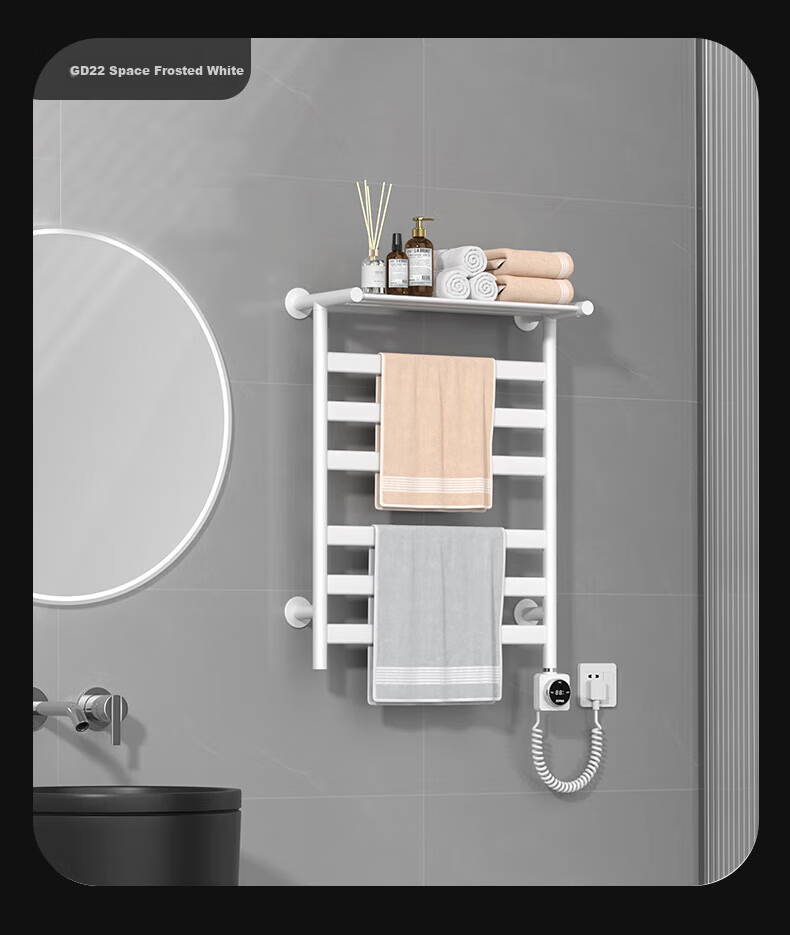 AVONFLOW Electric Towel Rack, Smart Drying And Dehumidifying, Antibacterial Drying Machine All-In No-Drilling Storage Rack, GD22 Standard Model 21