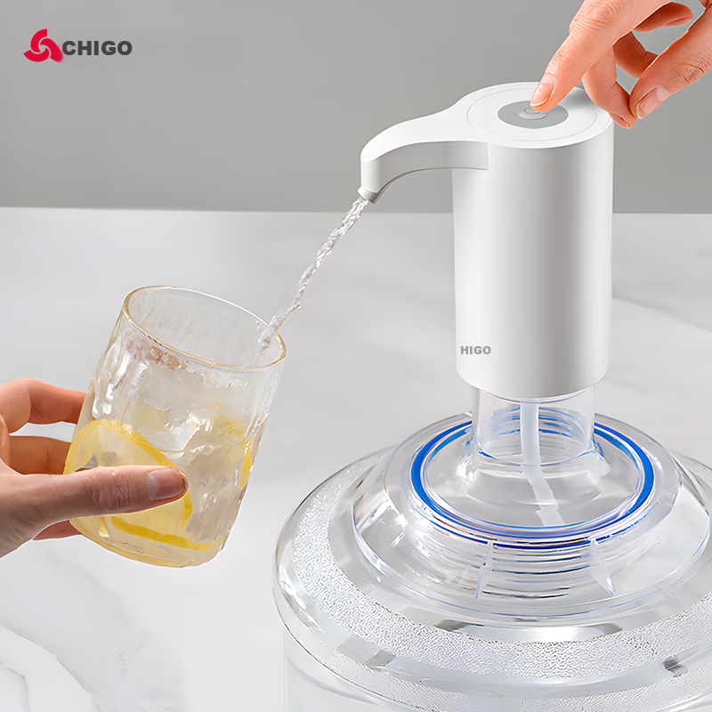 CHIGO Electric Water Pump Dispenser for Bottled Water, Automatic Water Dispenser for Pure Water, Water Extractor MX-H17