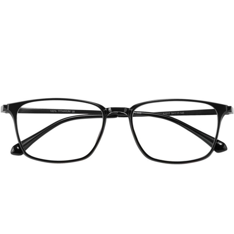 ARNO FOCUS ON YOUR EYES Reading Glasses for Men, High Definition Anti-Blue Light Imported Business Titanium Frame Ultra-Light Flexible Presbyopic Glasses A1017Q 150 Degrees