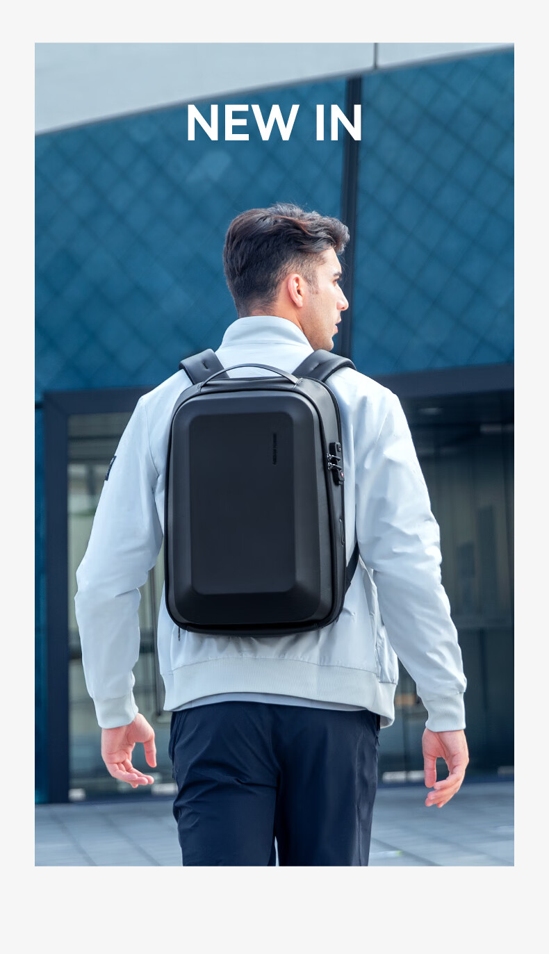 MARK RYDEN Password Lock Laptop Backpack Men Anti-Scratch Durable Business Travel Notebook Shoulder Bag MR2958 3