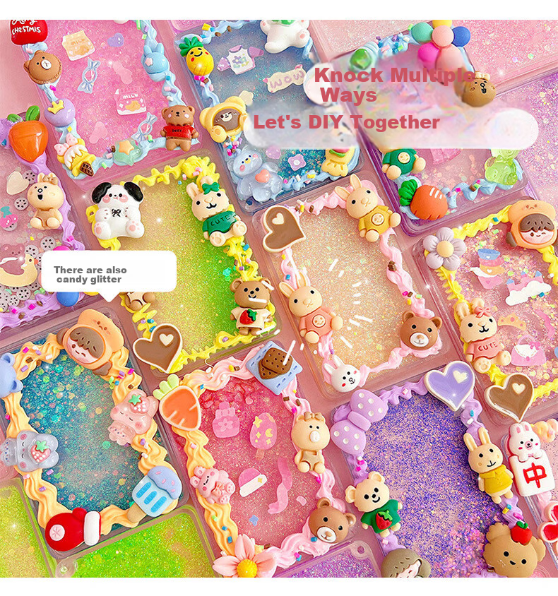 Danmiqi Cream Clay Guka Brick Deluxe Complete Set, Girls' Pretend Play DIY Toys, Birthday Gift 6