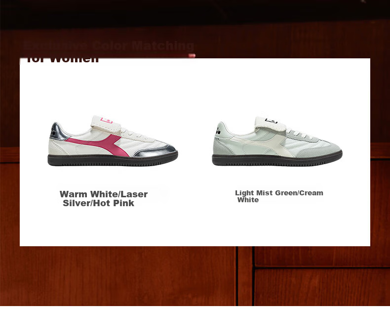 Diadora Women's Flip-Flop Casual Shoes Saunter FC, Suggesting to Order One Size Larger, White/silver/pink, Size 36 3