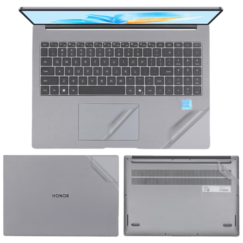 Jiasu Compatible with Honor X16 2025/24 Model Shell Film, 16-Inch Laptop Matte Shell Protective Sticker, Full Set Body Film, Easy to Apply