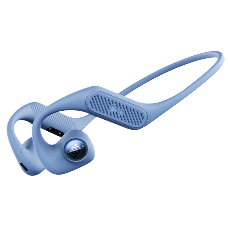 JBL Nearbuds2 Bluetooth Headphones, Open-Ear Wireless Earphones, Non-In And Non-Over-Ear Style, Not Bone Conduction, for Sports And Running, Birthday Gift, Blue Color