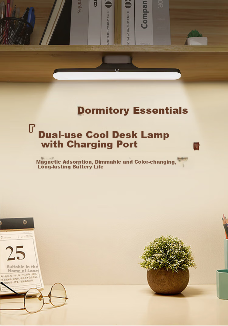 Heart LocK Children's Desk Lamp, Eye Protection for Study, Posture Correction, Prevents Myopia, Student Desk Lamp, Rechargeable Writing And Reading Light 1