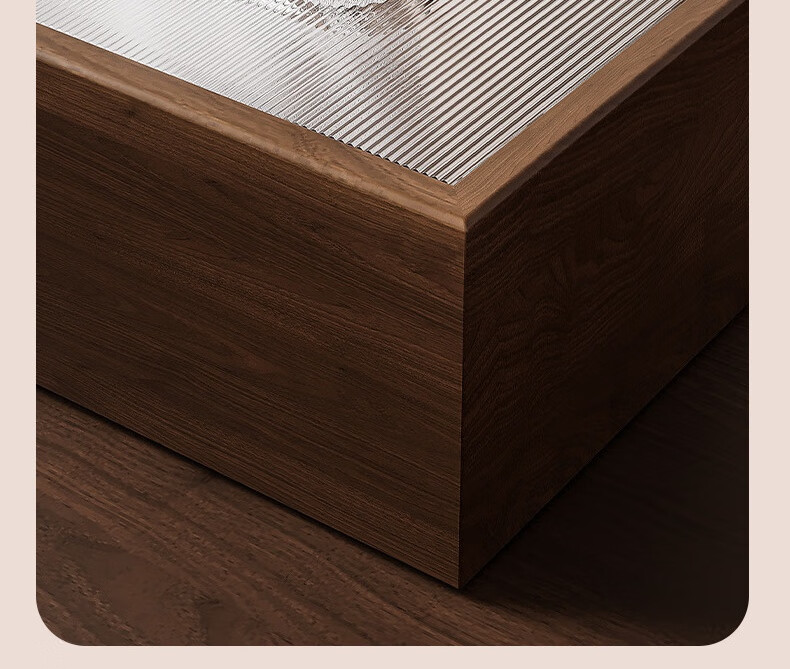 Bingyou Wooden Tissue Box, Paper Towel Holder, Dual-Use for Living Room And Office, Large Capacity Storage Organizer 6