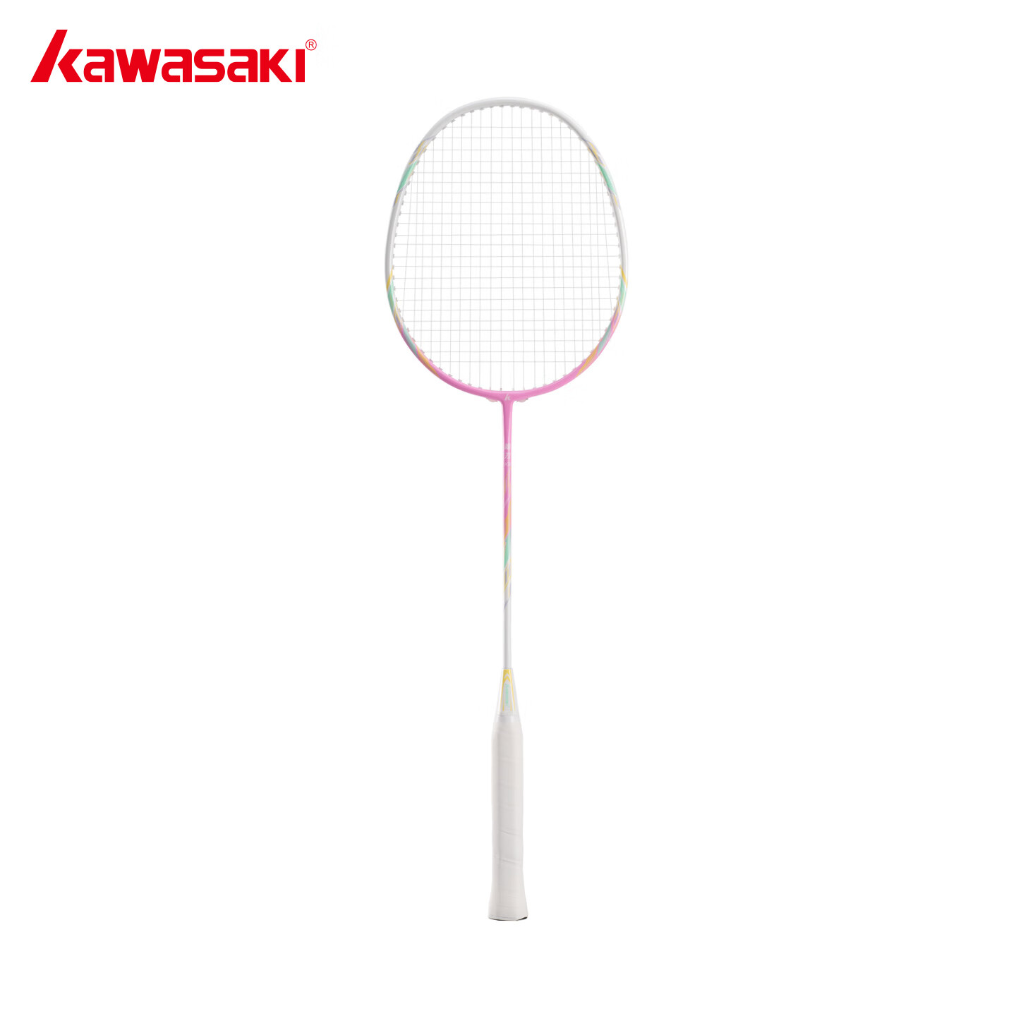 Kawasaki Badminton Racket, New Sugar Blade X3 Carbon Composite All-Round Racket, Suitable for Both Men And Women, Single Racket for Beginners And Novices, Jiansheng Model