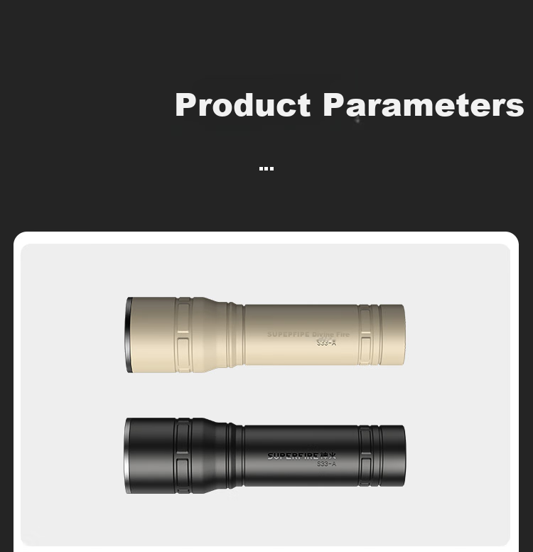 SupFire Flashlight, Fixed Focus, High Brightness, Long Battery Life, Long-Range Illumination, Compact, Portable, Household Rechargeable Lighting, Outdoor Emergency Light 11