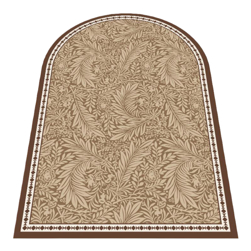 Huaxu Entrance Door Mat Floor Mat Home American Style Hallway Carpet Thickened Wear-Resistant Non-Slip 80x120cm