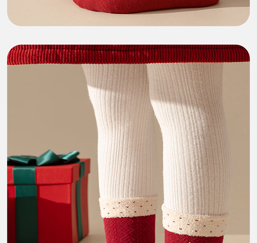 Mianqixiong New Year Red Socks for Zodiac Year Children's Socks Girls' Christmas Cotton Socks 2025-XNY01-1-3 15