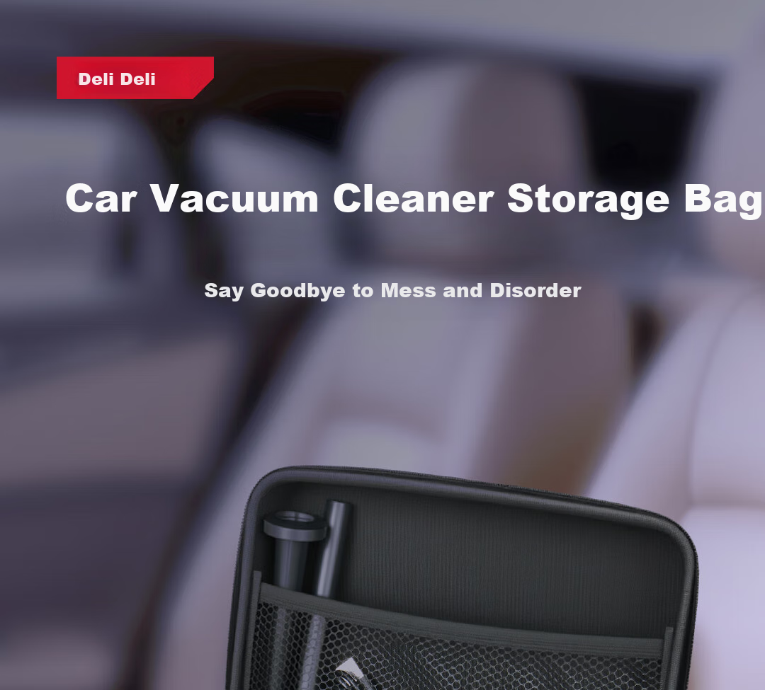 Deli Vacuum Cleaner Storage Bag, Car Vacuum Cleaner Accessory Kit 1