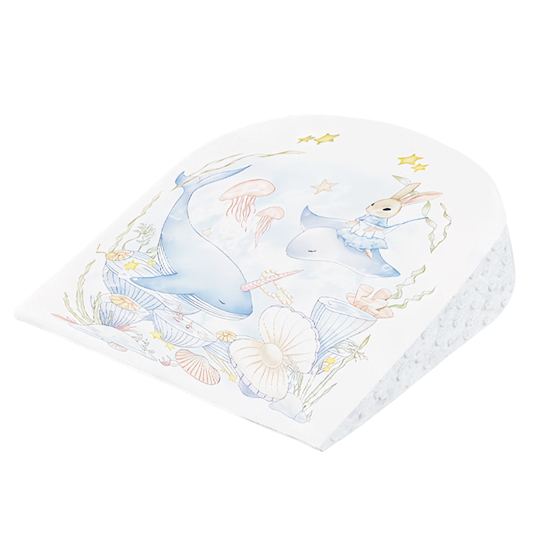 Baoshi Baby Inclined Pillow Anti-Spit-Up Nursing Pillow Newborn Feeding Aid Popular Product