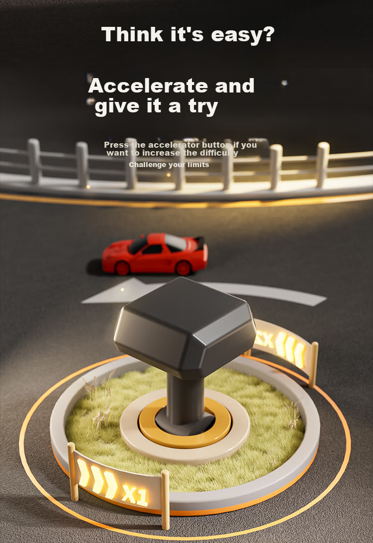 AoZhiJia Children's Toy, for Boys Aged 3-6, Birthday Gift, Racing Adventure Game with Steering Wheel And Controls 12