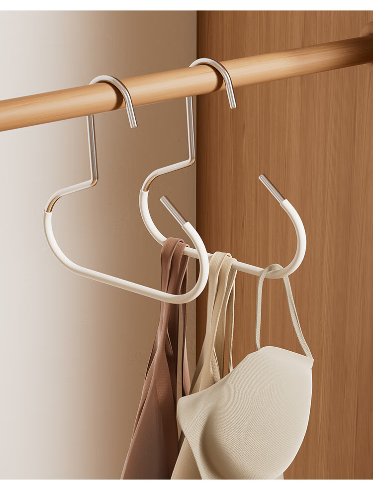 Bonny Home Hat Storage Hanging Rack No-Trace Heavy-Duty High Manganese Steel White Indoor Hat Rack Space-Saving Non-Slip Anti-Fall Valentine's Day Student Dormitory 6