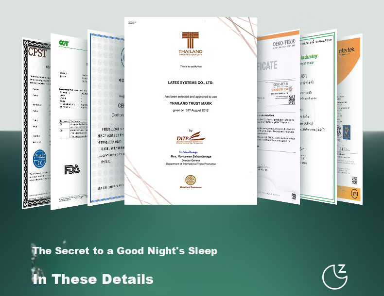 JaCe Thai Imported Latex Pillow, Bread-Shaped Cervical Pillow, 96% Natural Latex Content 15