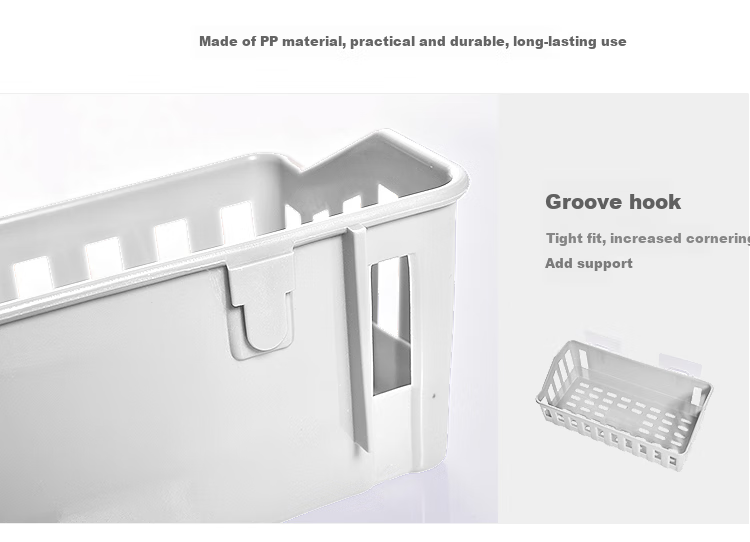 Jiebishi Bathroom Storage Rack, Wall-Mounted without Drilling, Toilet Organizer Shelf, White Triangle Bracket for Washroom, Pack of 2 7