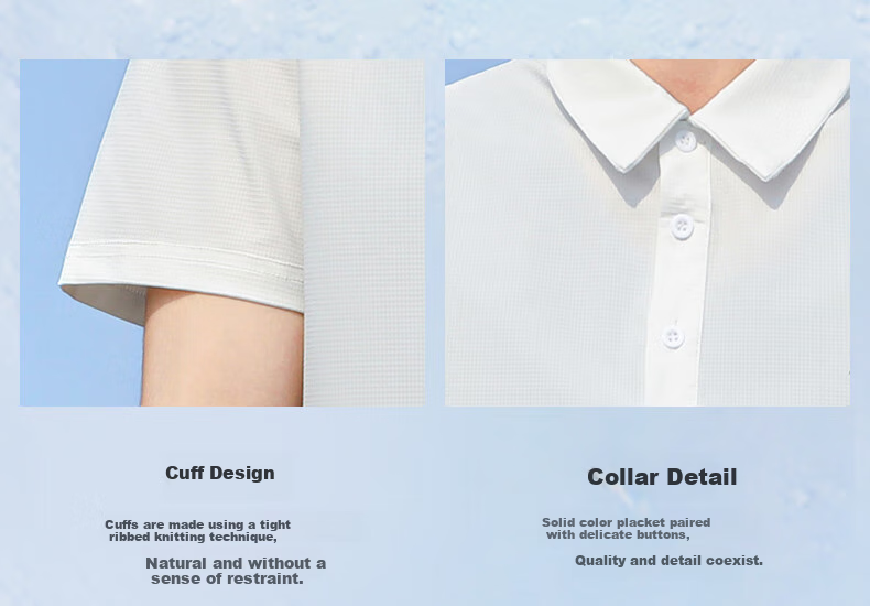 Huili Short-Sleeve T-Shirt for Men, Summer Breathable Polo Shirt with Collar, Solid Color Ice Silk Quick-Dry Sports Casual Top for Me 14