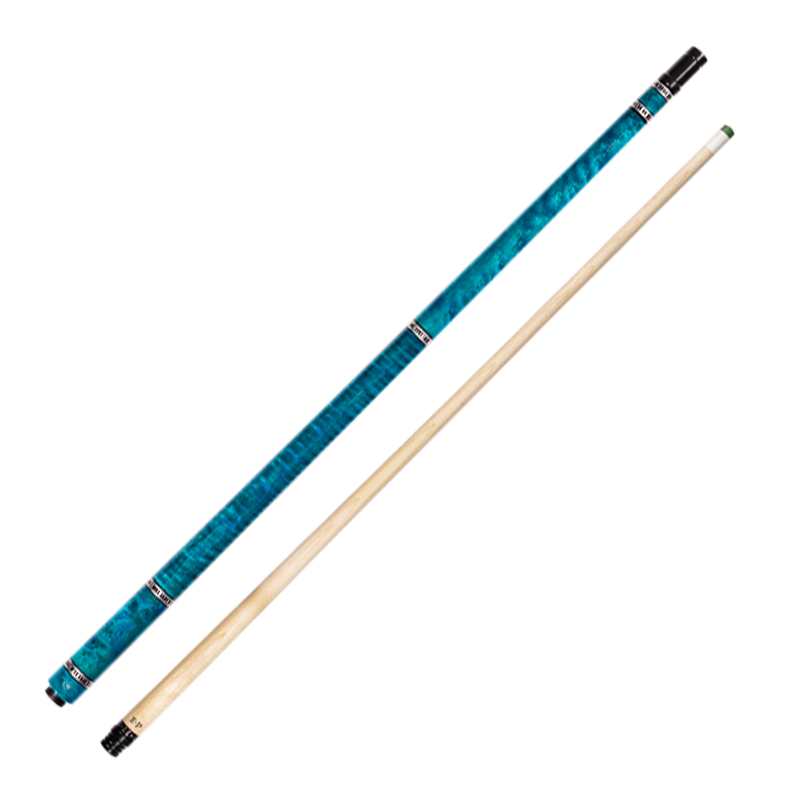 Lancôme Victory Series Ice Wheel Blue Large Head Chinese Style Black 8 American 9-Ball Scoring Maple Split Cue Stick