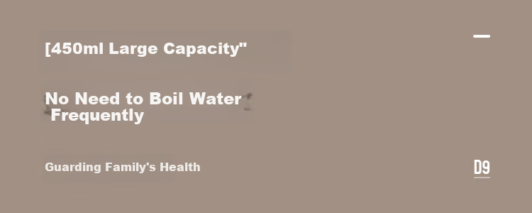 DAEWOO [Mid-Autumn Festival And National Day Travel] Portable Electric Kettle Water Boiler, 316 Stainless Steel, Travel Electric Hot Water Kettle Heating Cup, Baby Constant Temperature, Travel Insulation D9 450ml 2
