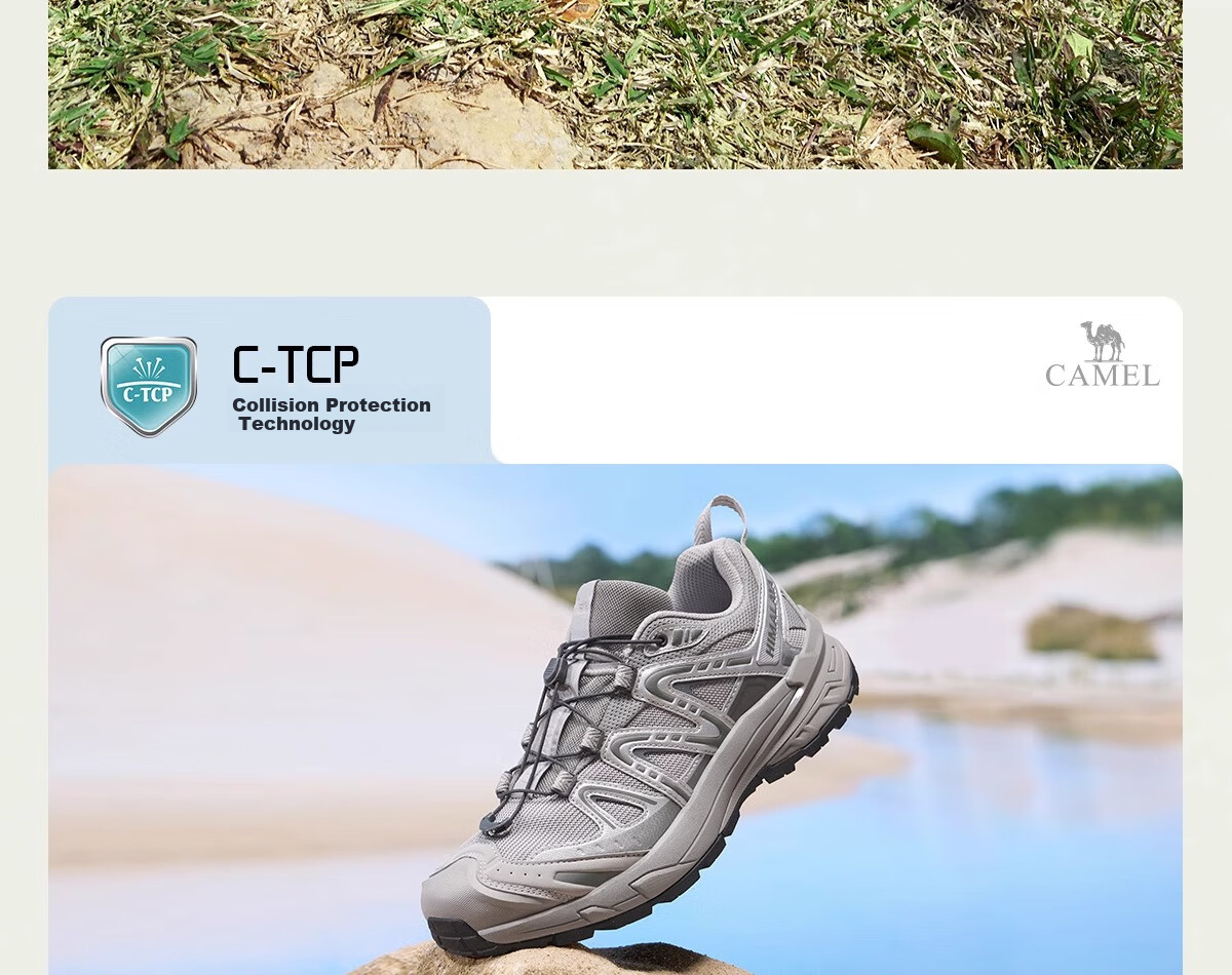 CAMEL Wang Junkai's Same Style CAMEL Kunlun Mountain 3rd Generation Hiking Shoes for Men And Women, Non-Slip Outdoor Sports Climbing Shoes for Mogan Mountai 5
