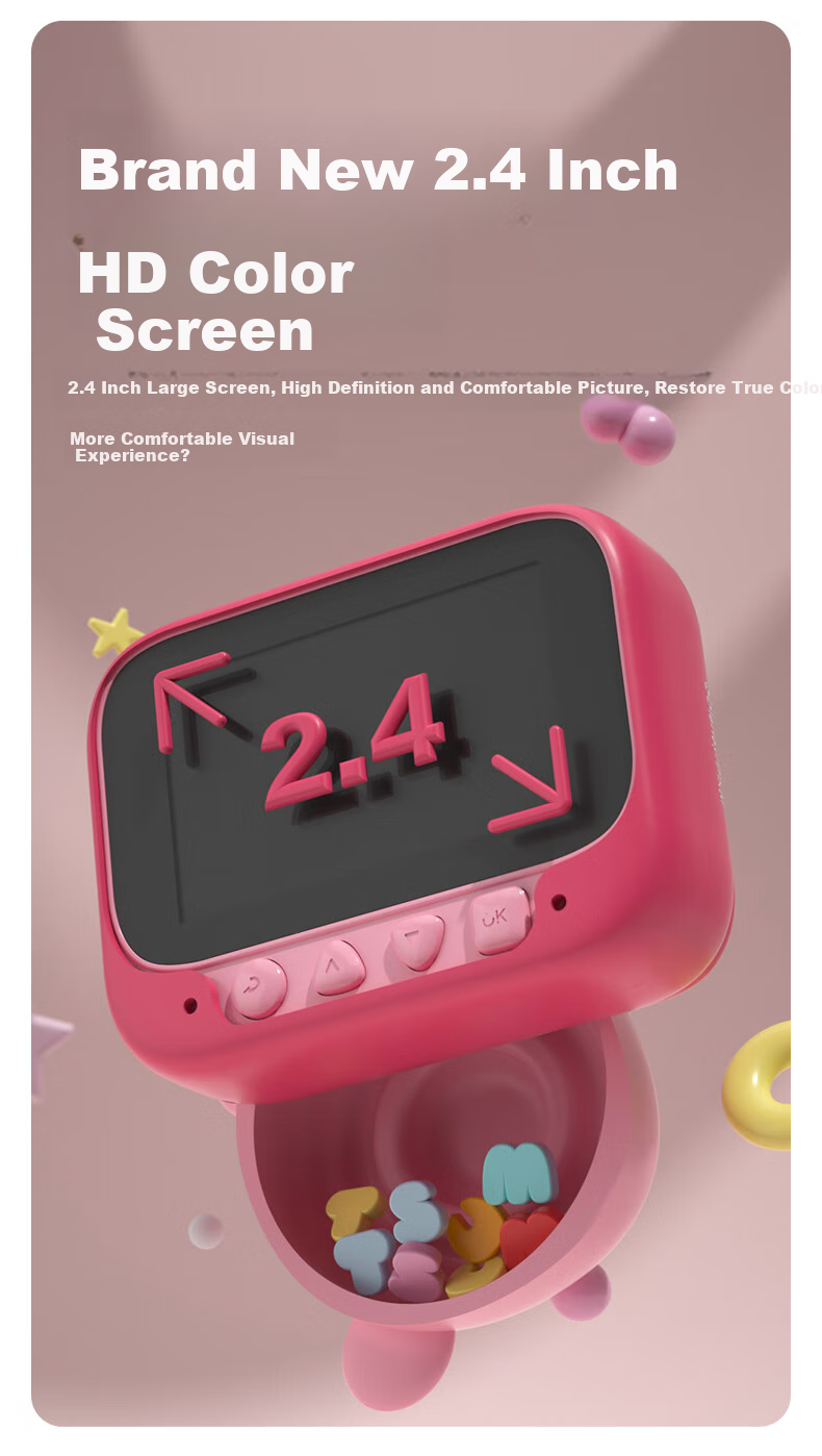 Disney Children's Digital Camera, Handheld Portable CCD Camera with Video Function, Instant Camera, Birthday Gift for Boys And Girls 6