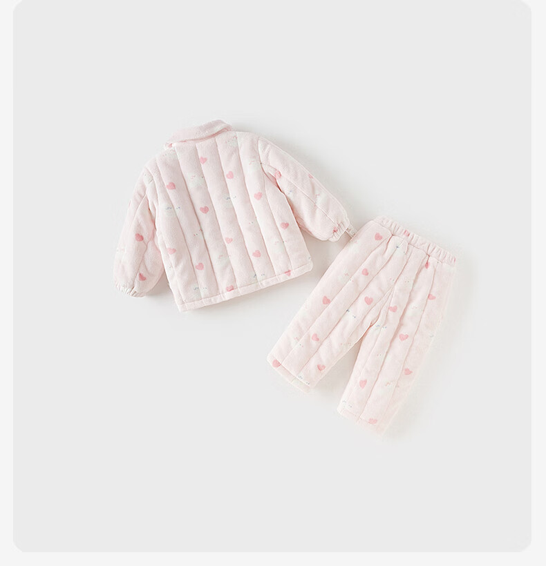 DAVE & BELLA Kids Plush Homewear Set Boys Winter Coral Fleece Pajamas Girls 6