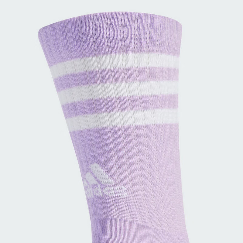 Adidas Women's Training Series 3S C SPW CRW 3P Triple Pack Socks JW2766 L 2