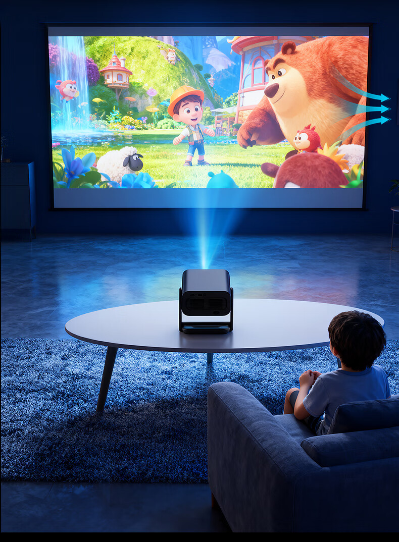 PHILIPS NPX355 Projector Home Office Living Room Home Theater HD Computer Screen Projection Conference Projector National Subsidy 1