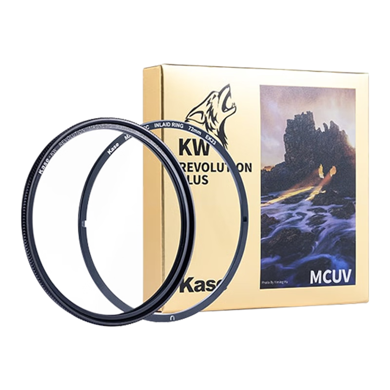 Kase Magnifying Glass Magnetic Filter Second Generation, MC UV Filter, 77mm, Multi-Layer Coated, Lens Protector, HD High Transparency Anti-Fouling Filter