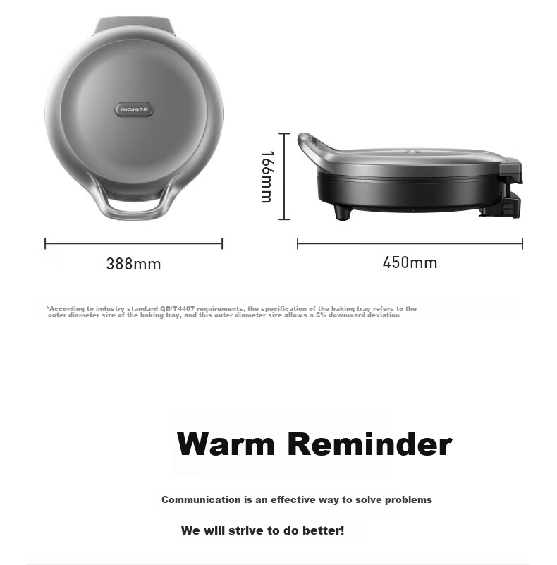 Joyoung 2000W High-Power Zero Fluorine Titanium Ceramic Electric Griddle, Home Grill And Roaster, Multifunctional Smart Sandwich Maker Breakfast Machine, Top Grill Bottom Roast Double-Sided Heating Large Baking Tray GK700 19