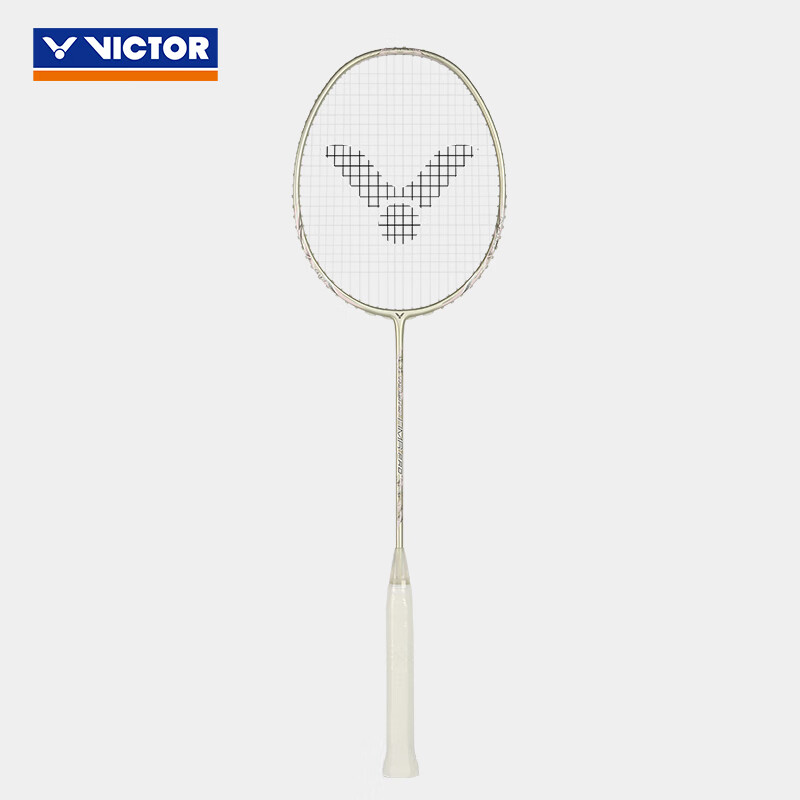 VICTOR Official Flagship Store Badminton Racket Single Entry-Level Full Carbon Lightweight Offensive Racket Big Hammer Upgrade TK-HMR PRO