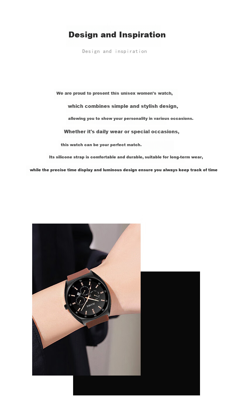 Gelangdi Student Watch Unisex Exam Silent Luminous Mechanical Quartz Wristwatch Civil Servant Valentine's Day Gift 2