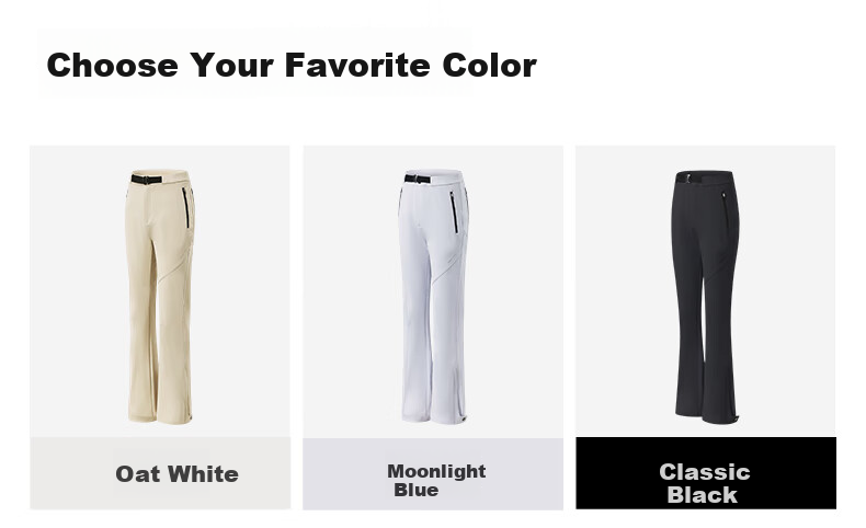 MOLY VIVI Women's Windproof And Waterproof Soft Shell Pants for Spring And Autumn, Lightweight Outdoor Casual Hiking Trousers for Petite Wome 14